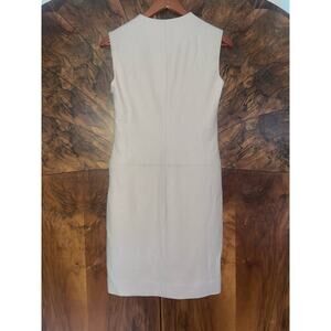 Jil Sander Cream Mini Dress